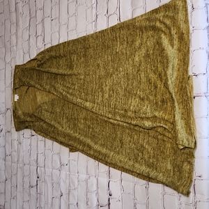 Long Vest,  LuLaRoe Joy in heathered green Large